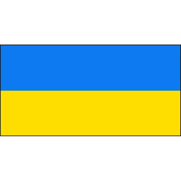Ukraine Flag 1800 x 900mm