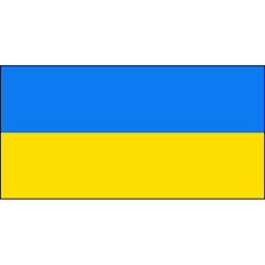 Ukraine Flag 1800 x 900mm