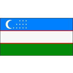 Uzbekistan Flag 1800 x 900mm