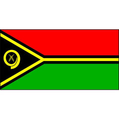 Vanuatu Flag 1800 x 900mm