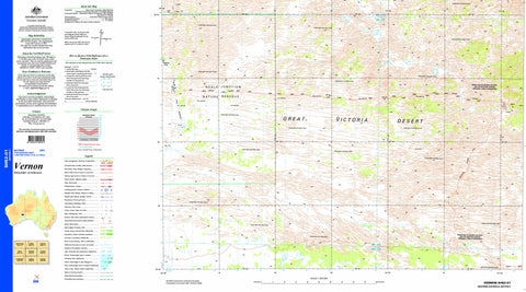Vernon SH52-01 Topographic Map 1:250k