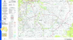 Victoria River Downs SE52-04 Topographic Map 1:250k