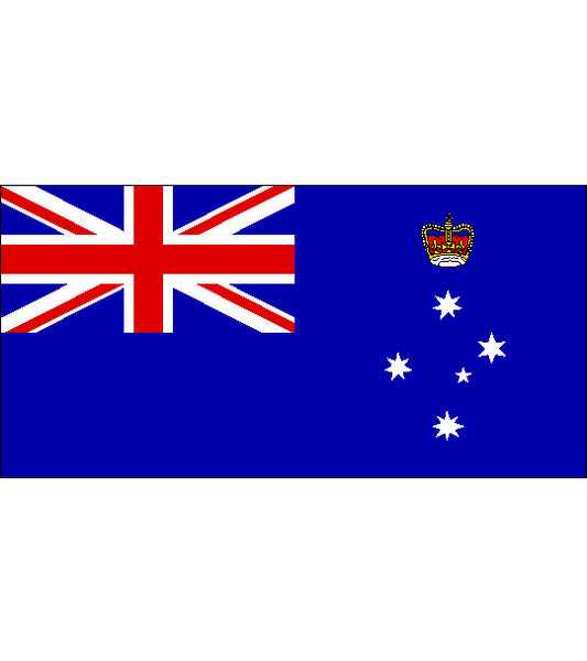 Victoria VIC State Flag Sleeve (knitted) 1800 x 900mm