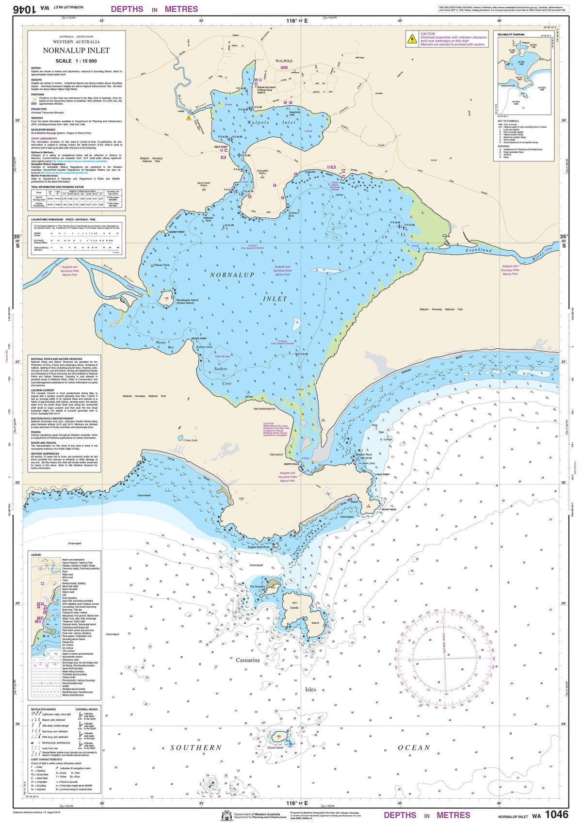 Nornalup Inlet – DPI | Mapworld
