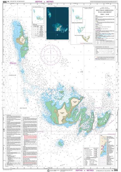 999 - Houtman Abrolhos - Wallabi Group DPI Chart