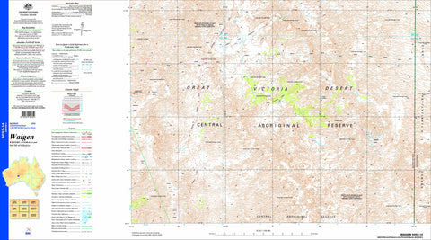 Waigen SG52-14 Topographic Map 1:250k 