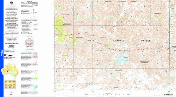 Wanna SH52-02 Topographic Map 1:250k