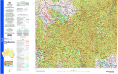 Warburton SJ55-06 Topographic Map 1:250k