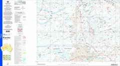 Warrina SH53-03 Topographic Map 1:250k