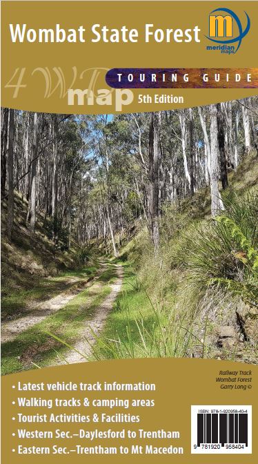 Wombat State Forest map, buy map of Wombat State Forrest Mapworld