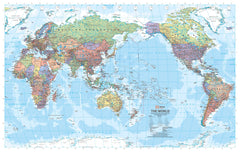 World Hema Political (Pacific) Classic 2320 x 1460mm Mega Map