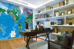 World DMA 3960 x 2640mm Mural 8 Sheet Wallpaper Map C900