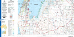 Yanrey Special SF50-09 Topographic Map 1:250k