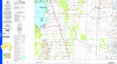 Yaringa SG50-09 Topographic Map 1:250k