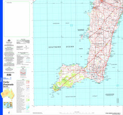 Yorke Peninsula Special SI53-12 Topographic Map 1:250k