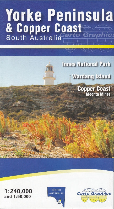 Yorke Peninsula & Copper Coast Cartographics Map | Mapworld