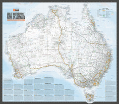 Australia Motorcycle Atlas 200 Top Rides 6th Edition