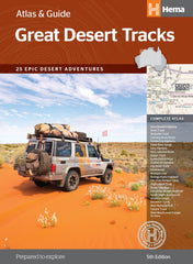Great Desert Tracks Atlas & Guide A4 Spiral NEW 5th Edition 