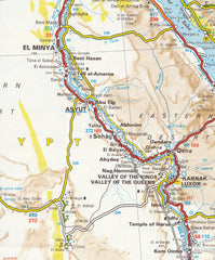 Africa North East & Arabia Michelin Map 745