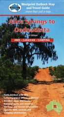 Alice Springs to Oodanatta Map Westprint