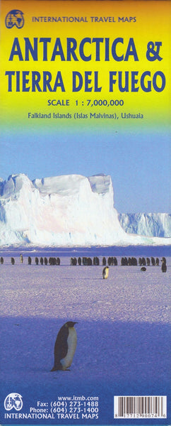 Antarctica & Tierra Del Fuego ITMB Map