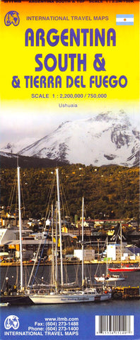 Argentina South & Tierra del Fuego ITMB Map