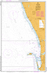 AUS 754 - Lancelin to Cape Peron Nautical Chart