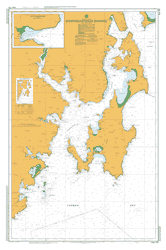 AUS 173 - D'Entrecasteaux Channel Nautical Chart