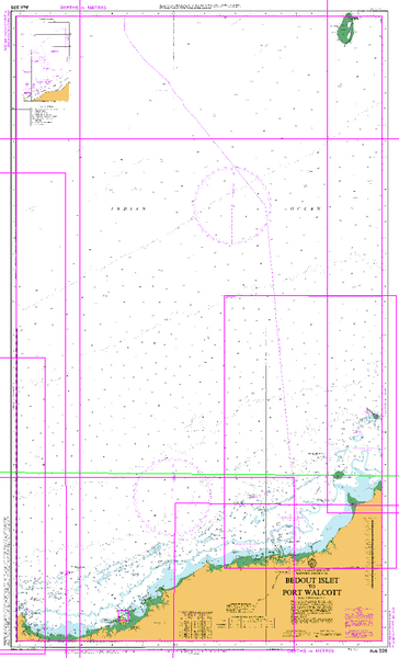 AUS 326 - Bedout Islet to Port Walcott Nautical Chart