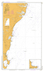 AUS 808 - Jervis Bay to Port Jackson Nautical Chart