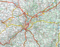 France Auvergne 522 Michelin Map