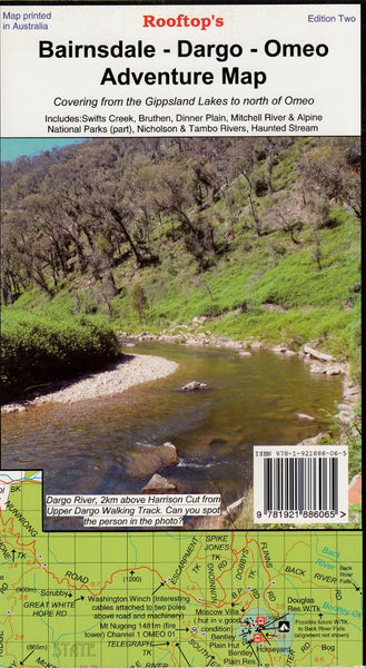 Bairnsdale - Dargo - Omeo Adventure Map Rooftop