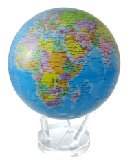 MOVA Globe Blue Ocean Political Map - 8.5"