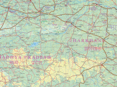 Calcutta & North East India ITMB Map
