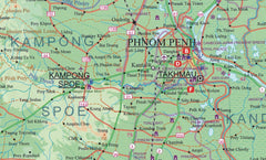 Cambodia & Mekong Delta ITMB Map