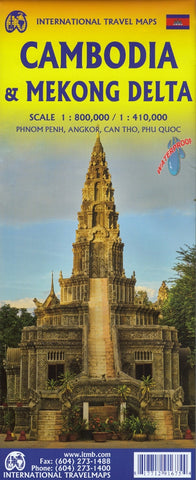 Cambodia & Mekong Delta ITMB Map