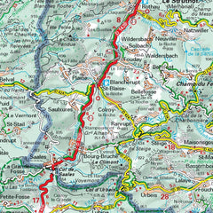 France Alsace, Lorraine 516  Michelin Map