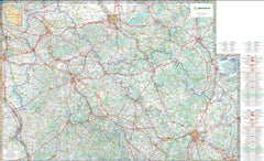 France Burgundy 519 Michelin Map