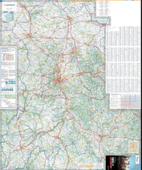 France Auvergne 522 Michelin Map