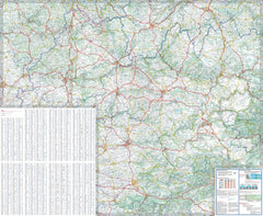 France Midi-Pyrenees 525 Michelin Map