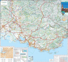 France Provence-Alps-French Riviera 527 Michelin Map