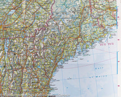USA East IGN Folded Map