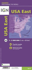 USA East IGN Folded Map