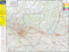 Italy Lombardy Michelin Map 353