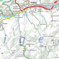 Italy Trentino Michelin Map 354