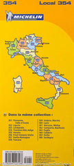 Italy Trentino Michelin Map 354