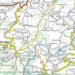 Italy Emilia Romagna Michelin Map 357