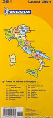 Italy Abruzzo & Molise Michelin Map 361