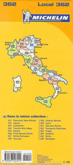 Italy Campania & Basilicata Michelin Map 362