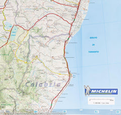 Italy Campania & Basilicata Michelin Map 362